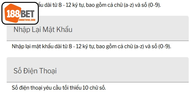 Khuyến Mãi 188BET Hấp Dẫn Nhất Cho Người Mới Và Cũ 16 Hướng dẫn chi tiết các bước đăng ký 188BET